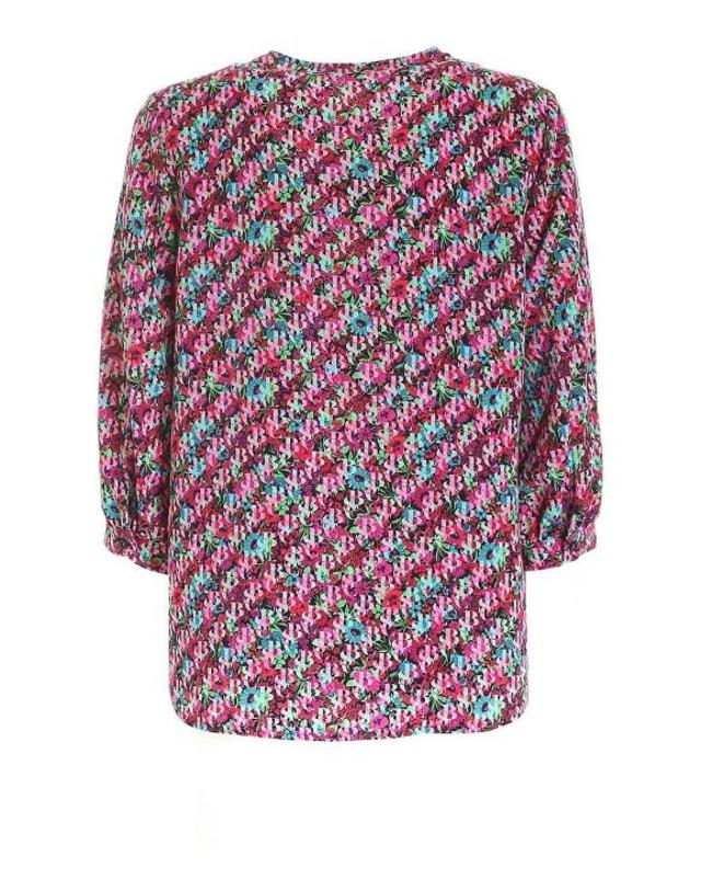 씨 바이 끌로에 [해외직구] 21FW 씨바이클로에 블라우스 CHS21WHT070269CB Fuchsia 착용컷