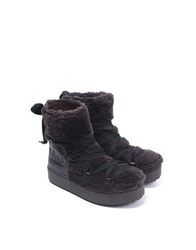 씨 바이 끌로에 [해외직구] 22FW 씨바이클로에 부츠 SB38281A 501 dark brown MARRONE 착용컷