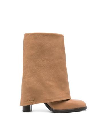 [해외직구] 24FW 씨바이클로에 부츠 SB43060A tan lamb MARRONE CHIARO