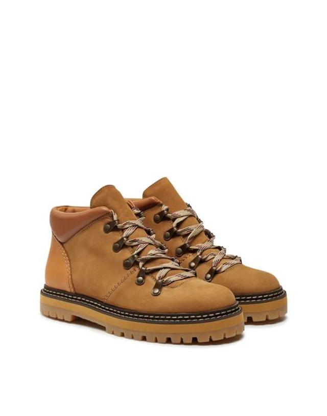 씨 바이 끌로에 [해외직구] 24FW 씨바이클로에 부츠 SB43045A beige nubuck MARRONE 착용컷