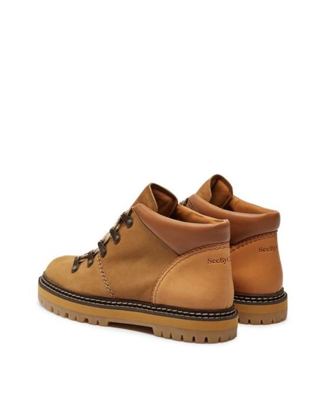 씨 바이 끌로에 [해외직구] 24FW 씨바이클로에 부츠 SB43045A beige nubuck MARRONE 착용컷