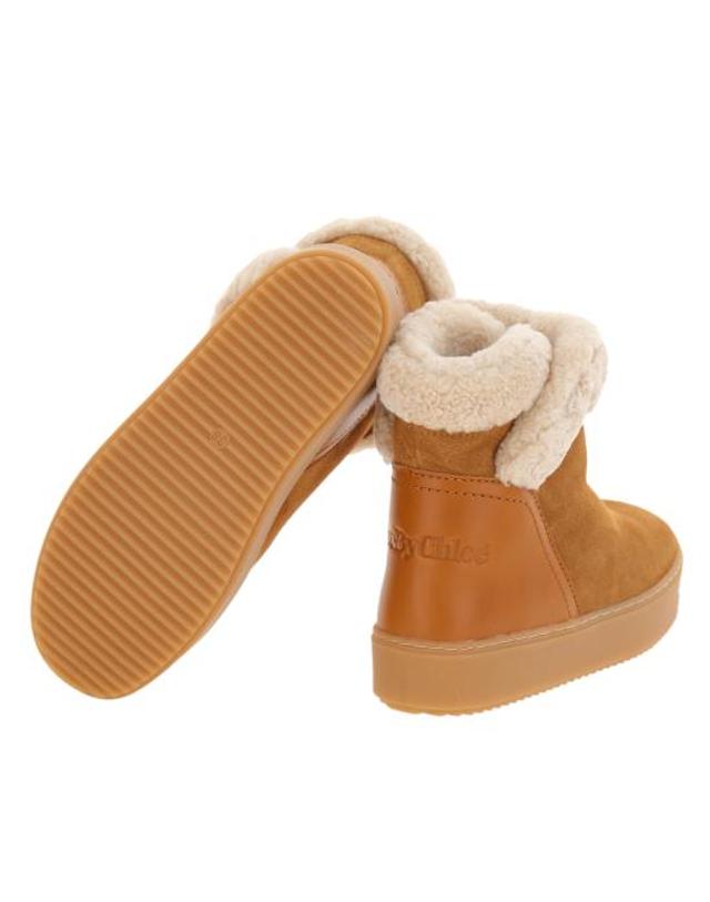 씨 바이 끌로에 [해외직구] 24FW 씨바이클로에 줄리엣 앵클 부츠 SB41085A 18190 NATURALE 착용컷