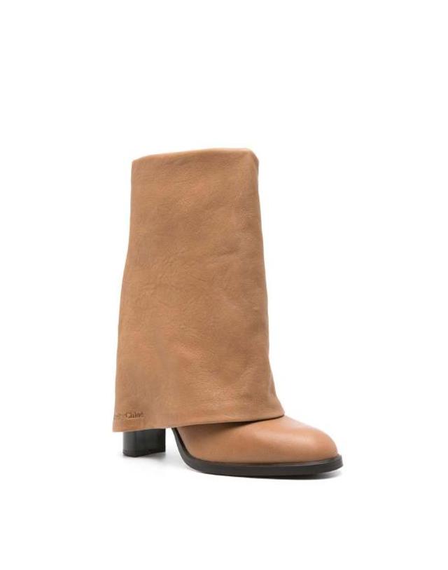 씨 바이 끌로에 [해외직구] 24FW 씨바이클로에 부츠 SB43060ATAN Light Brown 착용컷
