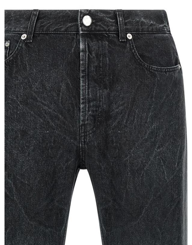 세퍼 [해외직구] 25FW 세퍼 데님 팬츠 MFW24CLASSICCUTBLACKMARBLE 착용컷