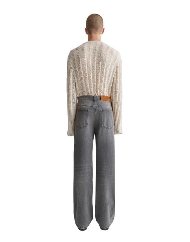 세퍼 [해외직구] 26SS 세퍼 데님 팬츠 MASS JEANS DUST BLACK WASH 착용컷