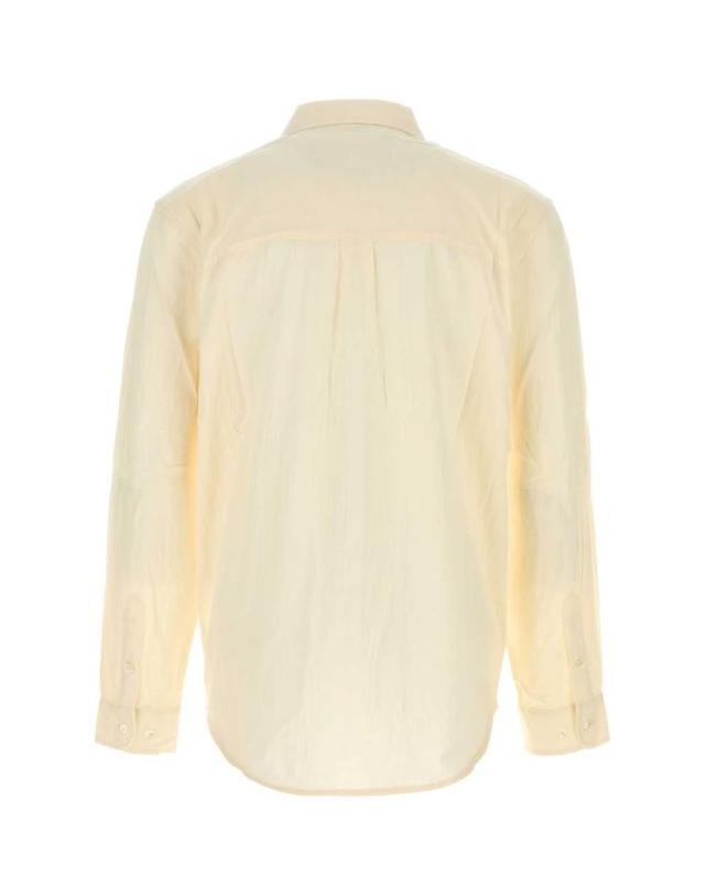 세퍼 [해외직구] 26SS 세퍼 셔츠 FW23LEOVAN VANILLAWHITE 착용컷