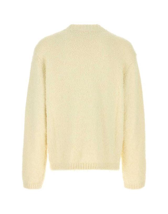 세퍼 [해외직구] 26SS 세퍼 스웨터 MSS26ODILONTEX CREAM White 착용컷