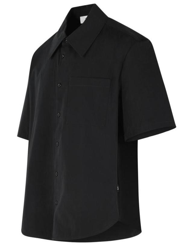 세퍼 [해외직구] 26SS 세퍼 반팔 셔츠 MSS26WAYLONBLABLACK FINE POPLIN 착용컷
