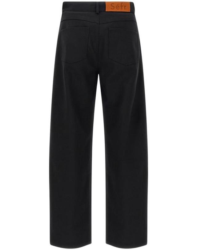 세퍼 [해외직구] 26FW 세퍼 스트레이트 팬츠 OKTAI STURDYBLACKTWILL 착용컷