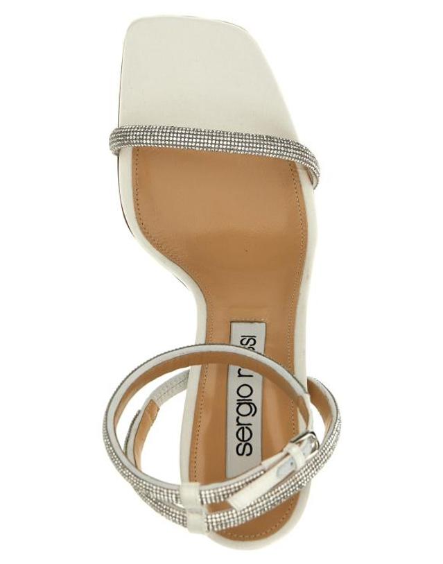 세르지오로시 [해외직구] 24SS 세르지오로시 힐 펌프스 SE287888BM WHITE 착용컷
