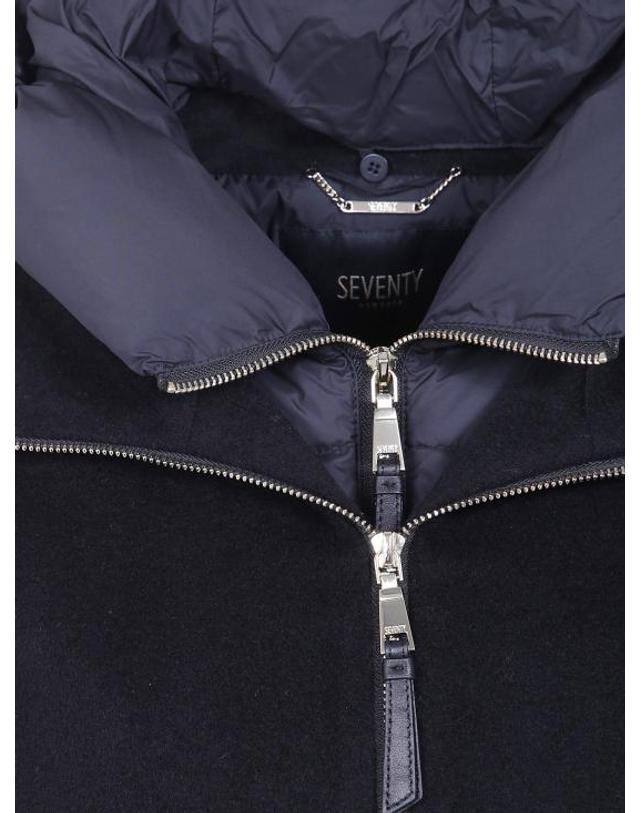세븐티 [해외직구] 26FW 세븐티 패딩 CS1804 80 150974 999 BLACK 착용컷