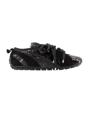 [해외직구] 26FW 시몬로샤 시퀸 발레리나 그립 트레이너 스니커즈 BPT4S 0845 DEEP RED BLACK