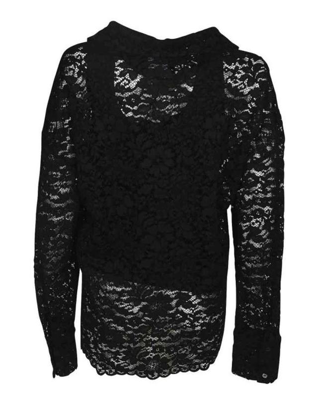 시모네따 [해외직구] 26SS 시모네타 블라우스 S06SH97T117BLACK001 착용컷