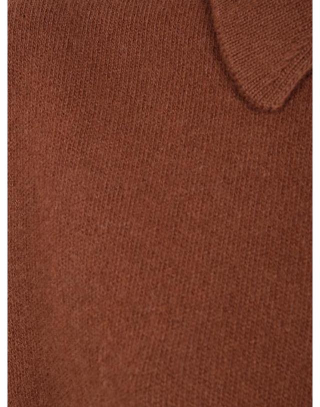 소프다호르 [해외직구] 25FW 소피 드후레 베스트 MAYYCOM CHESTNUT BROWN 착용컷
