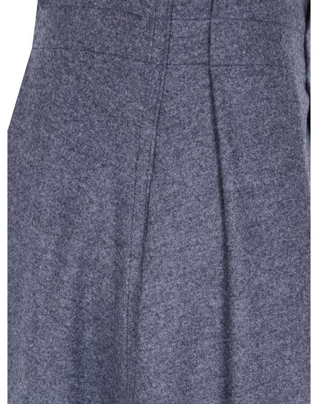 소프다호르 [해외직구] 26FW 소피 드후레 스커트 W26SAVYWOOLT02 WOVEN GREY 착용컷