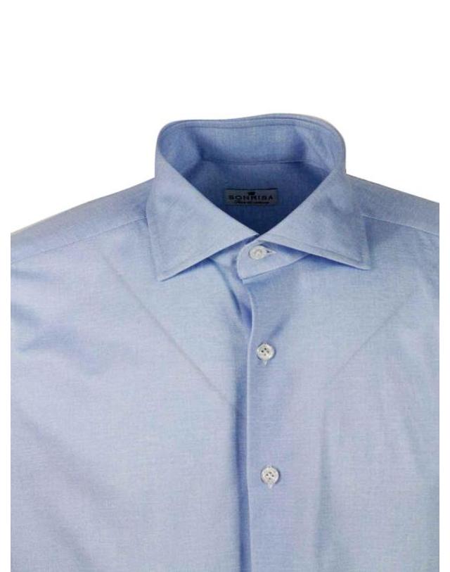 손리사 [해외직구] 26FW 손리사 긴팔 셔츠 FJ15J13304 Light Blue 착용컷