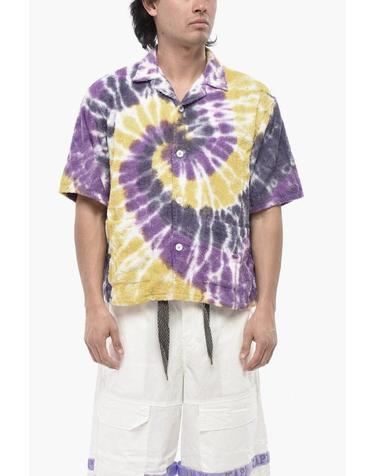 [해외직구] 사우스투웨스트에잇 긴팔 셔츠 OT515B YELLOW PURPLE Violet