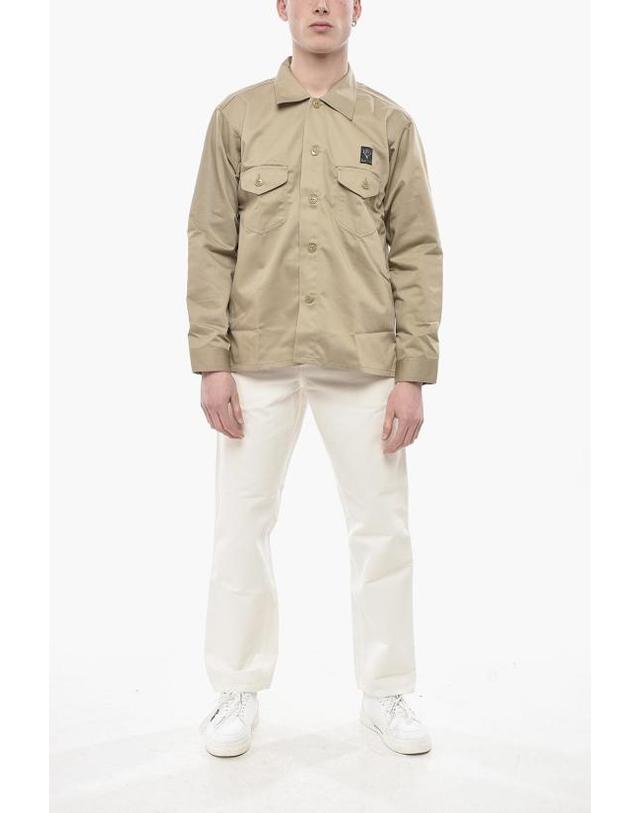사우스 웨스트 [해외직구] 사우스투웨스트에잇 긴팔 셔츠 OT517A KHAKI Beige 착용컷