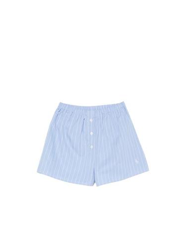 [해외직구] 26FW 스포티앤리치 숏팬츠 SH03575302ST CIEL BLUE WHITE