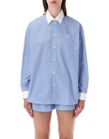 [해외직구] 26FW 스포티앤리치 셔츠 SI019711302ST02 3896 BLUE STRIPED