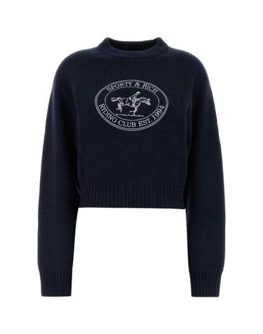 [해외직구] 26FW 스포티앤리치 스웨터 WS11785000BL106 3902 NAVY