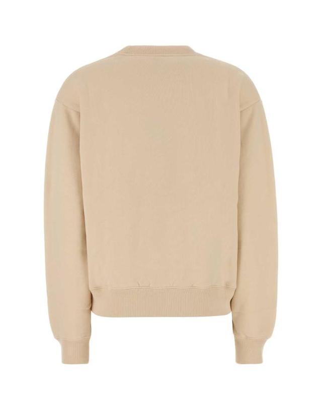 스포티앤리치 [해외직구] 26FW 스포티앤리치 스웨터 ST10382000CR01 49 CREAM 착용컷