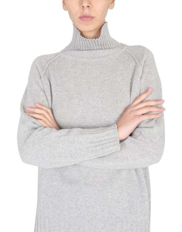 스테파노 모르타리 [해외직구] 21FW 스테파노 모타리 터틀넥 24025 014 White 착용컷