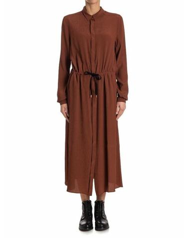 [해외직구] 17FW 스텔라진 롱 원피스 JV00300T9262F69 Brown
