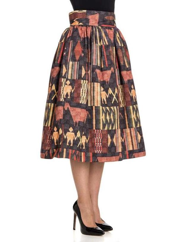 스텔라진 [해외직구] 17FW 스텔라진 미디 스커트 JG01500S29570036 Multicolour 착용컷