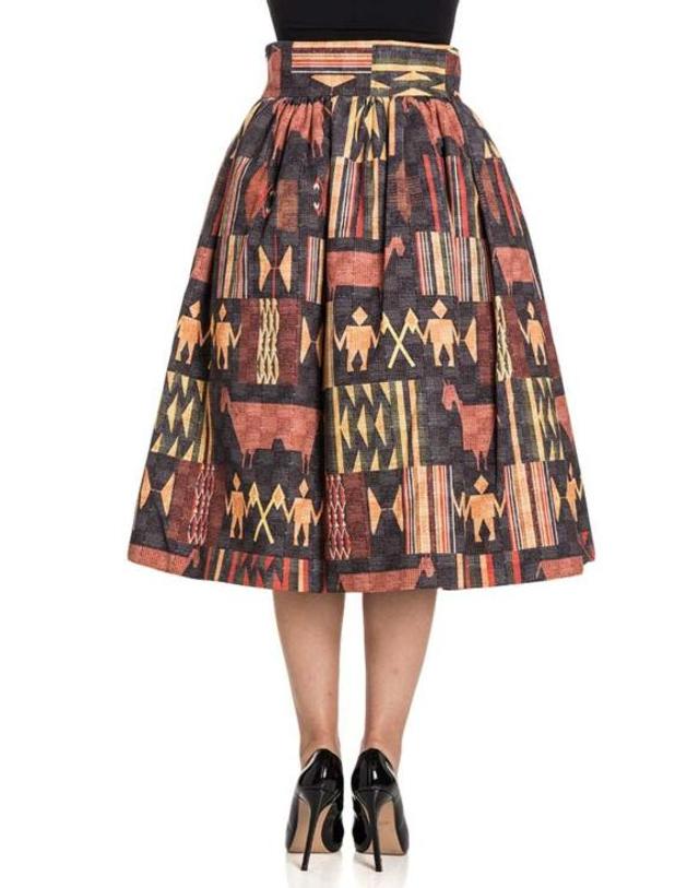 스텔라진 [해외직구] 17FW 스텔라진 미디 스커트 JG01500S29570036 Multicolour 착용컷