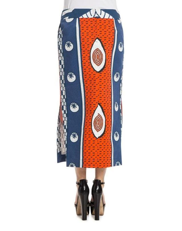 스텔라진 [해외직구] 17SS 스텔라진 미디 스커트 71J7322135 Multicolour 착용컷