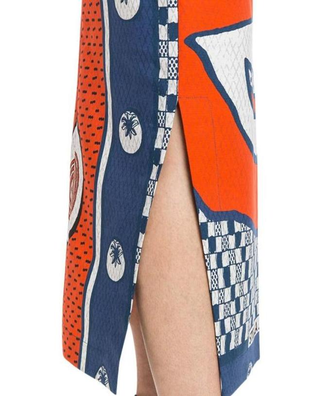 스텔라진 [해외직구] 17SS 스텔라진 미디 스커트 71J7322135 Multicolour 착용컷