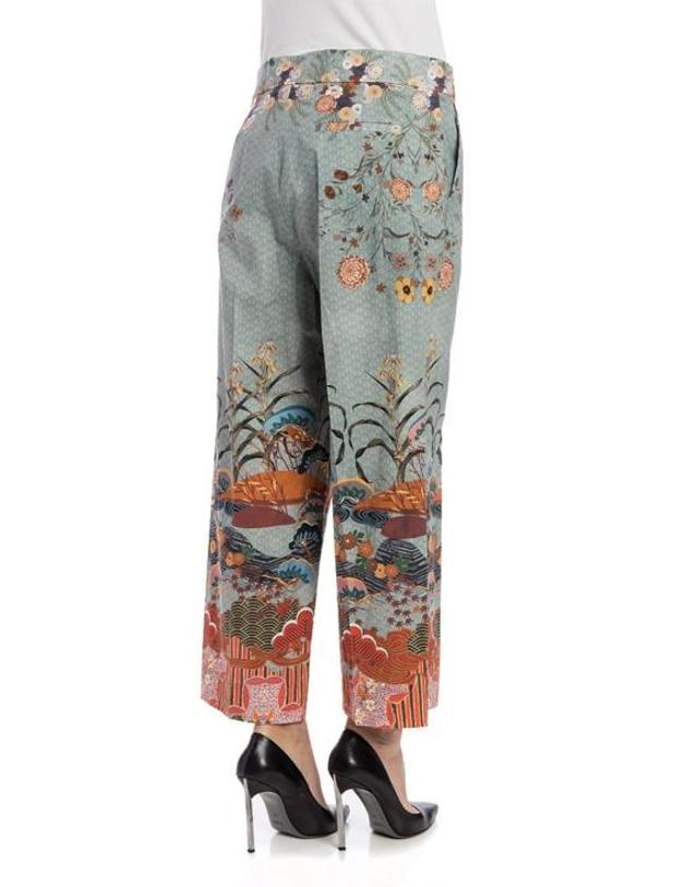 스텔라진 [해외직구] 17SS 스텔라진 스트레이트 팬츠 71J5412271 Multicolour 착용컷