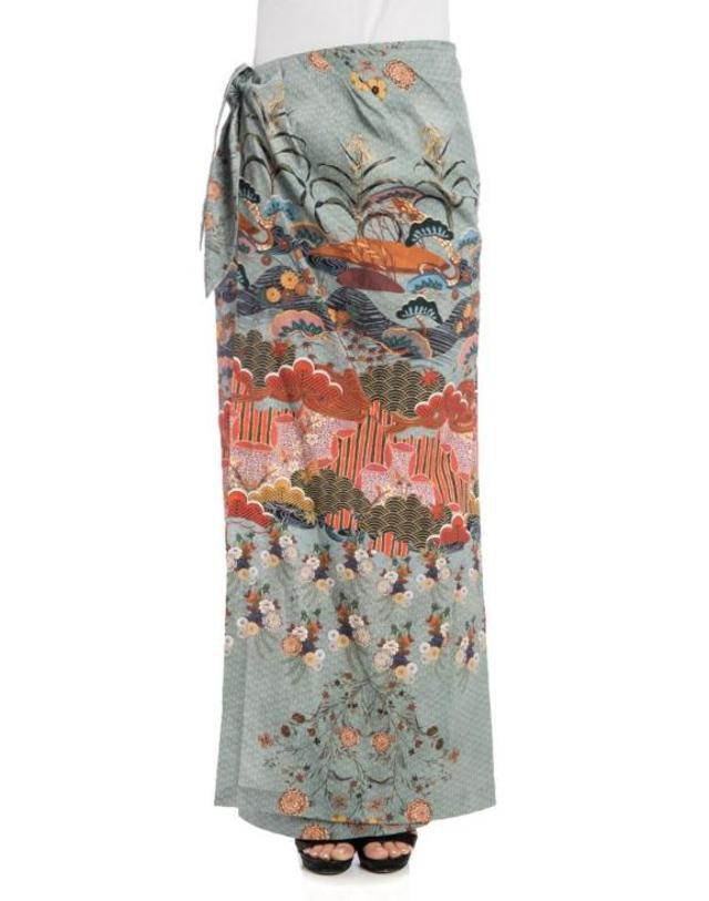 스텔라진 [해외직구] 17SS 스텔라진 롱 스커트 71J5358271 Multicolour 착용컷