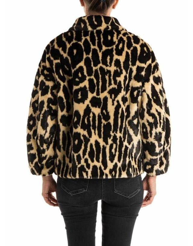 스텔라진 [해외직구] 17FW 스텔라진 코트 J300600M38246056 Animal Print 착용컷