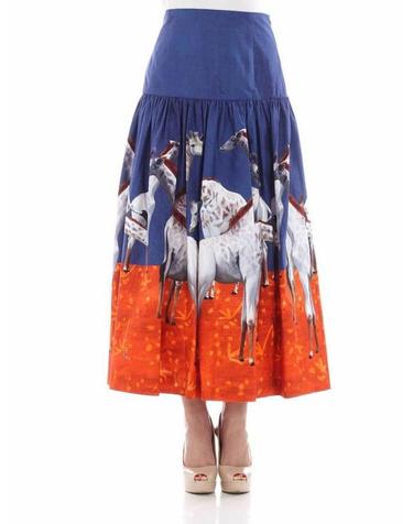[해외직구] 18SS 스텔라진 롱 스커트 JG02680T95050088 Blue