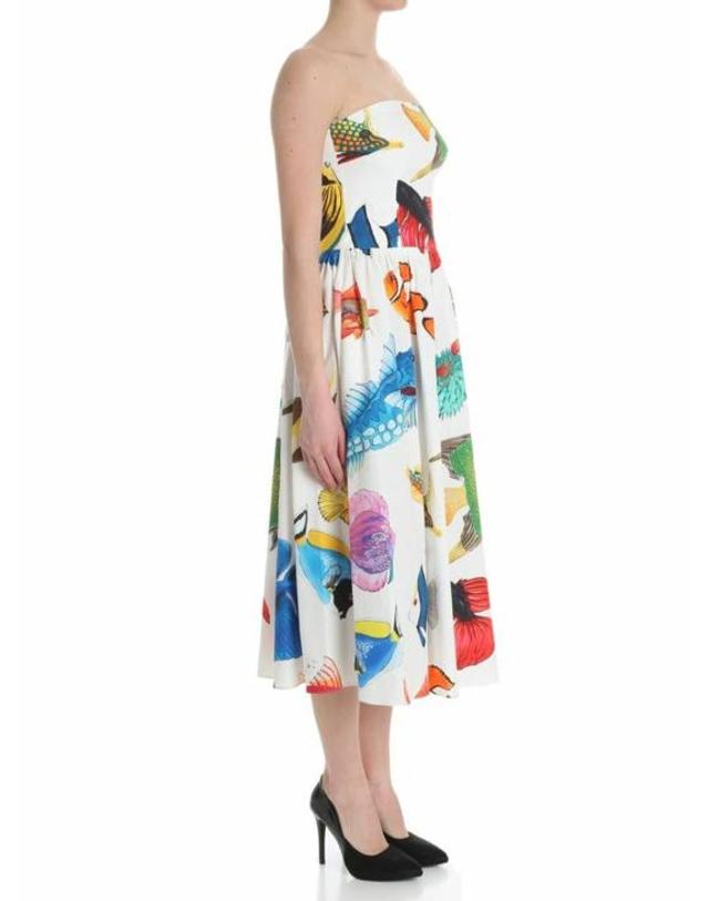 스텔라진 [해외직구] 18SS 스텔라진 롱 원피스 JV06100T94970074 Multicolour 착용컷
