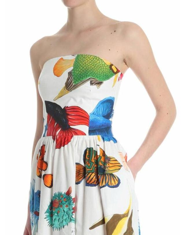 스텔라진 [해외직구] 18SS 스텔라진 롱 원피스 JV06100T94970074 Multicolour 착용컷