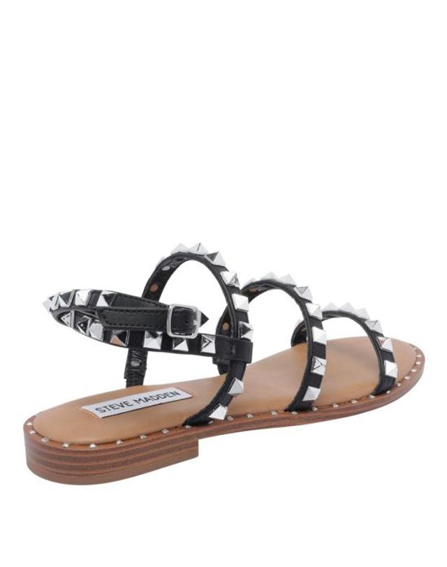 스티브매든 [해외직구] 26SS 스티브매든 샌들 TRAVEL BLACK 착용컷