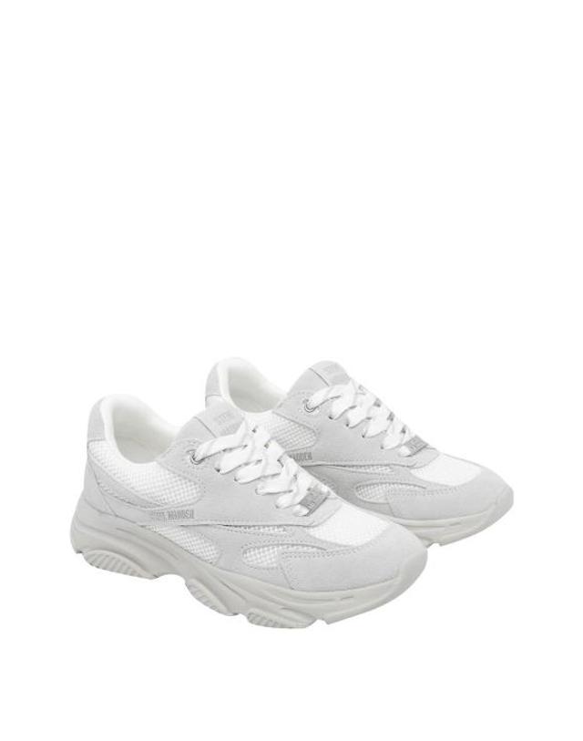 스티브매든 [해외직구] 26FW 스티브매든 스니커즈 FRONTROWWHTWHT WHITE 착용컷