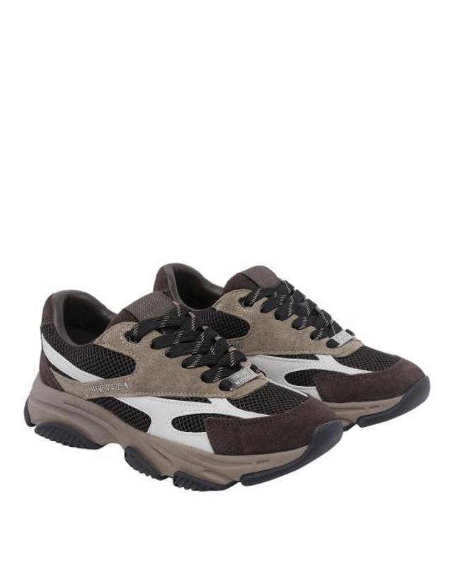 스티브매든 [해외직구] 26FW 스티브매든 스니커즈 FRONT ROW CHO BRN MUL BROWN 착용컷