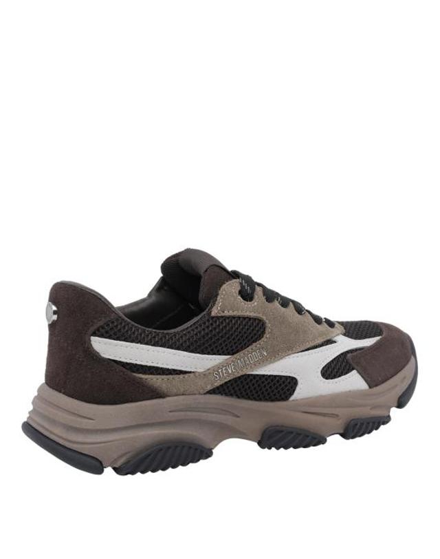 스티브매든 [해외직구] 26FW 스티브매든 스니커즈 FRONT ROW CHO BRN MUL BROWN 착용컷