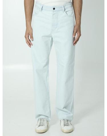 [해외직구] 26SS 스톤 아일랜드 인디고 데님 로우 루즈핏 파이브 포켓 진 L1S14J100006 LIGHT BLUE