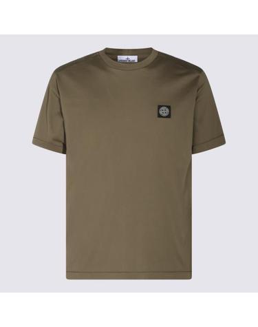 [해외직구] 26FW 스톤 아일랜드 반팔 티셔츠 L2S152100027 S0013V005G MILITARY GREEN