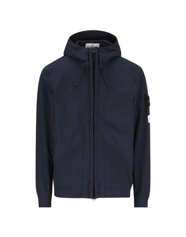 [해외직구] 26FW 스톤 아일랜드 소프트 쉘 R E.다이 테크놀로지 후드 자켓 윈드 앤 워터 레지스턴트 멤브레인 L2S15Q100004S0B22 V0020 NAVYBLUE