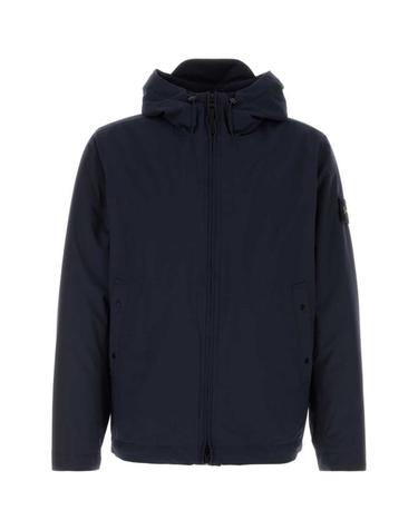 [해외직구] 26FW 스톤 아일랜드 소프트 쉘 R E.다이 테크놀로지 후드 자켓 L2S154100108S0A27 V0020 NAVY