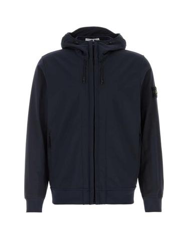 [해외직구] 26FW 스톤 아일랜드 소프트 쉘 R E.다이 테크놀로지 후드 자켓 윈드 앤 워터 레지스턴트 멤브레인 L2S15Q100004S0B22 V0020 NAVY