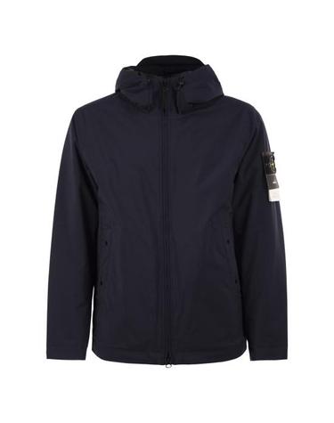 [해외직구] 26SS 스톤 아일랜드 소프트 쉘 R E.다이 테크놀로지 후드 자켓 L2S154100108 NAVY