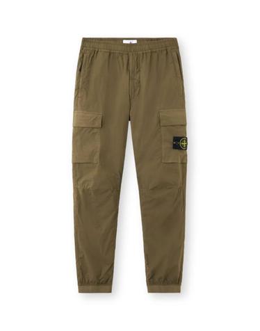 [해외직구] 26SS 스톤 아일랜드 가먼트다이 카고 팬츠 바지 가먼트다이 카고 팬츠 바지 L1S153100031S0003 V005G MILITARY GREEN