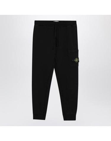 [해외직구] 26FW 스톤 아일랜드 오가닉 멜란지 코튼 플리스 조거 팬츠 S156200010S0051 V0029 BLACK